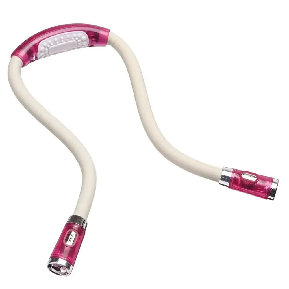 Lampe de cou LED mains libres et Flexible, multi-angle, réglable, alimentée par batterie, veilleuse