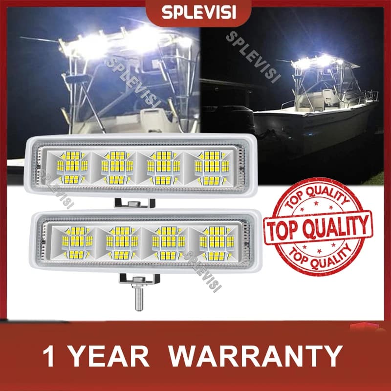 Projecteurs LED étanches pour bateaux, pont, lumières marines S6, bateaux de croisière, yachts, voil